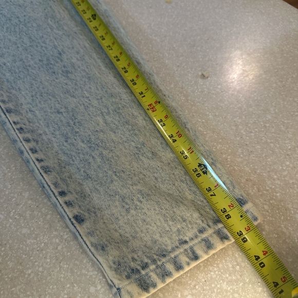 VTG 80โs Silver Unicorn Jeans Womens 27โโ - Picture 7 of 8